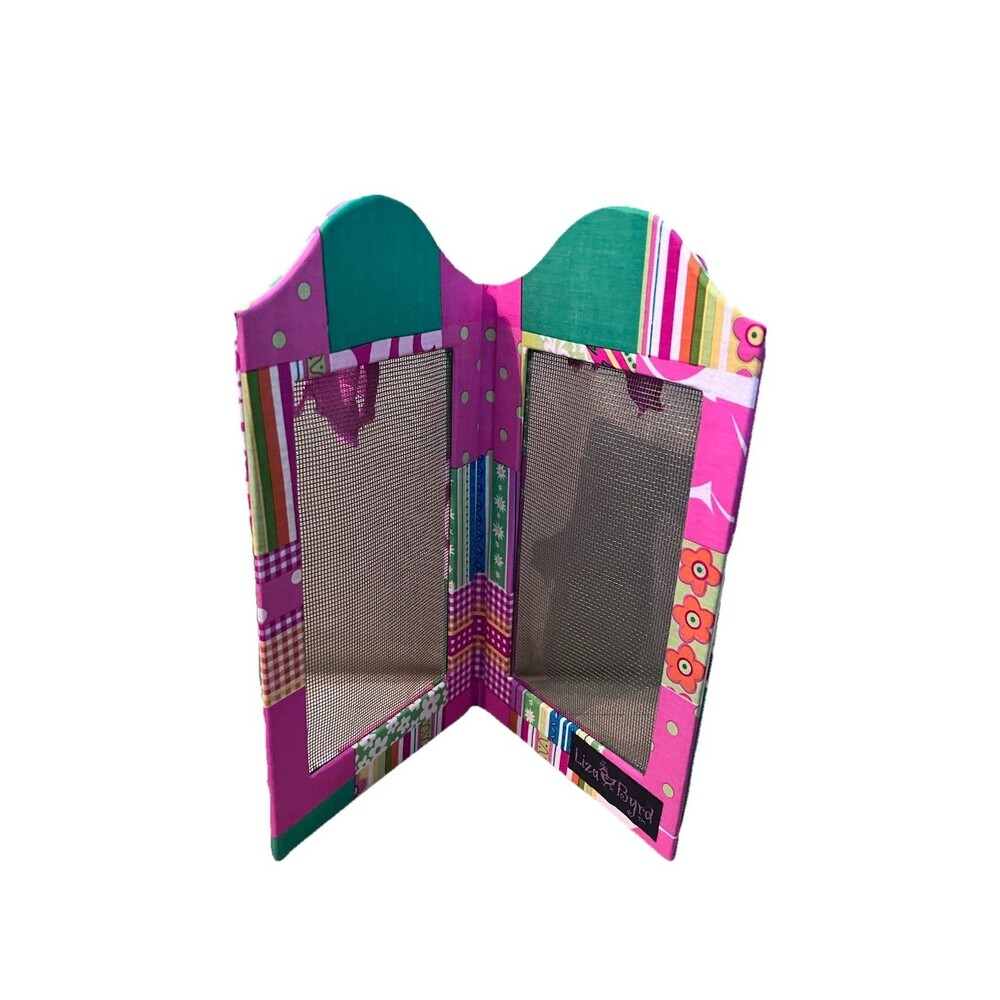 Brand New Pink Liza Byrd Jewelry Earring Organizer Stand Preppy
